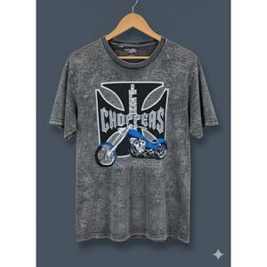 Soffe Choppers North Shore, Hawaii Graphic Shirt Tee T-Shirt